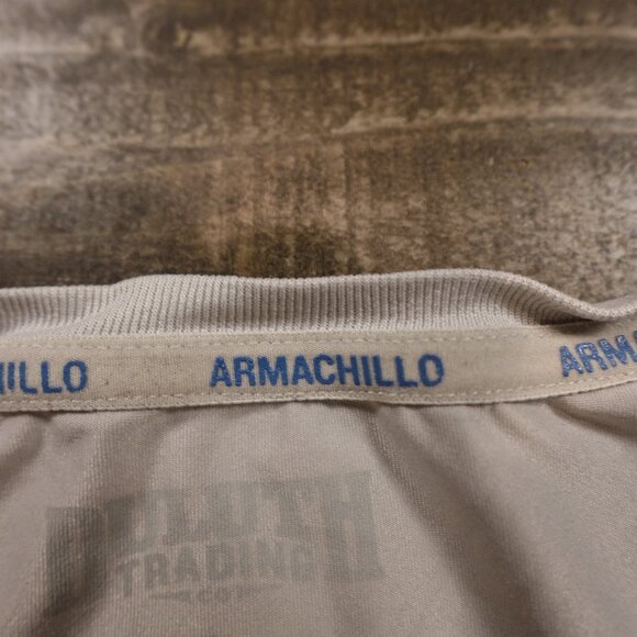 Duluth Trading Armachillo Cooling Deep V-Neck Undershirt Men’s Large Light Gray - Picture 3 of 8